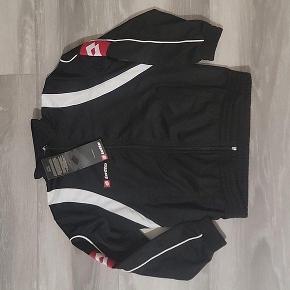 NWT Lotto Italian Youth Warm Up Jacket - Picture 1 of 9